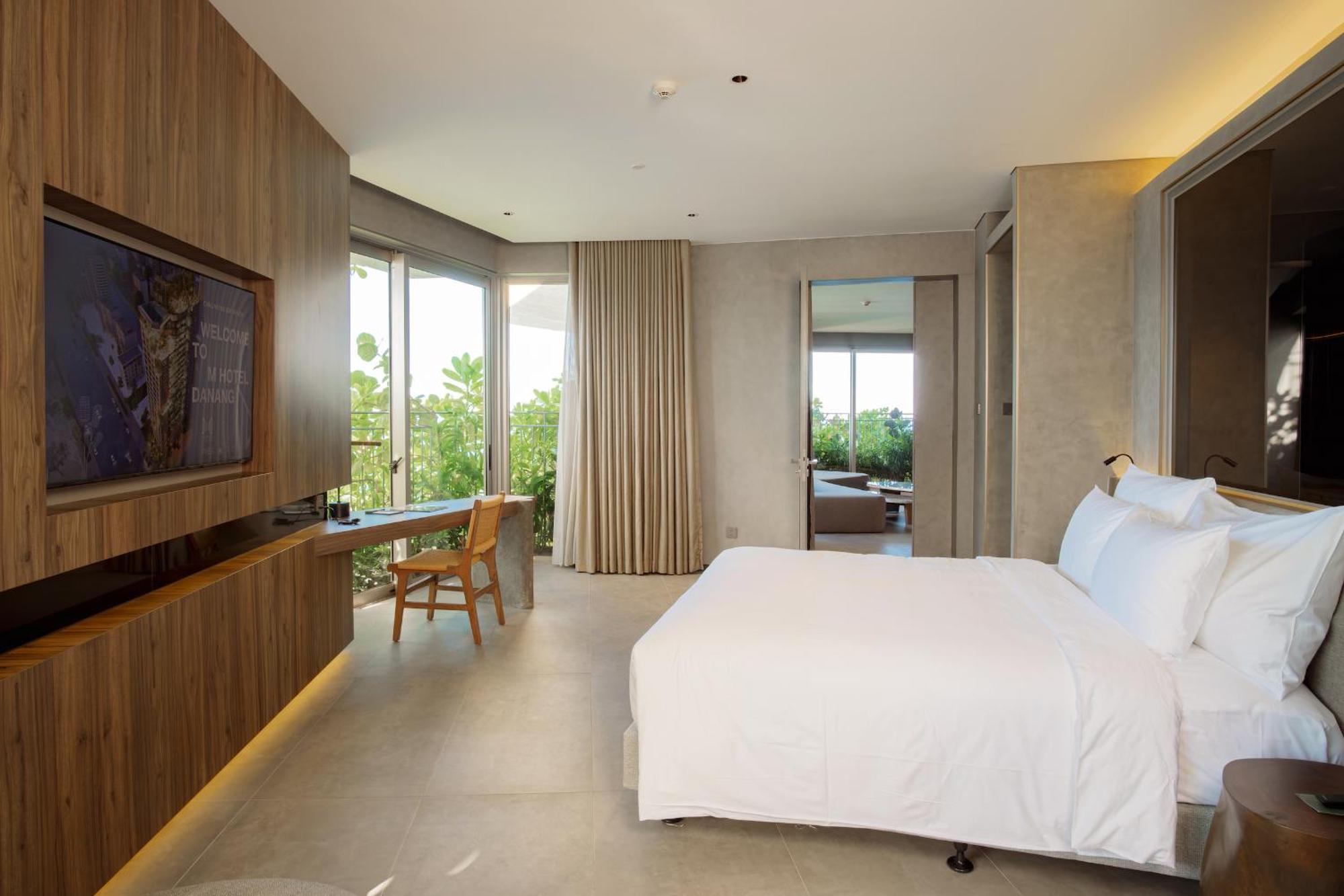 M Hotel Danang Екстериор снимка A bedroom at the hotel